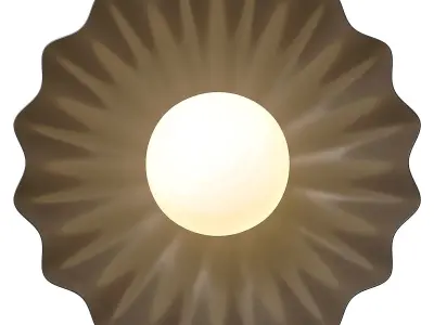 Kuzco Alora Mood sconce Soleil 3D model
