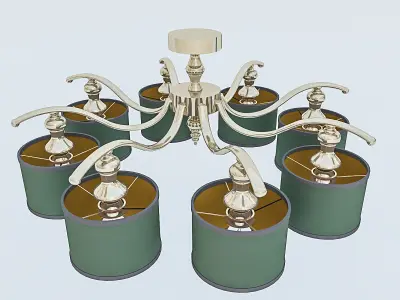 3D Classical Lamp model