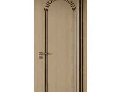 Color Interior Door 27 3D model