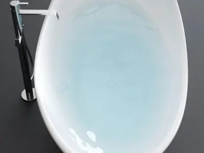 Galassia Meg11 Bathtub art 5418 3D model