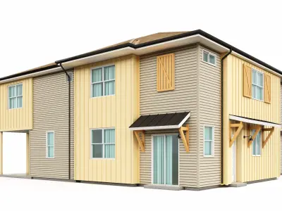 Single Family House-3 3D model