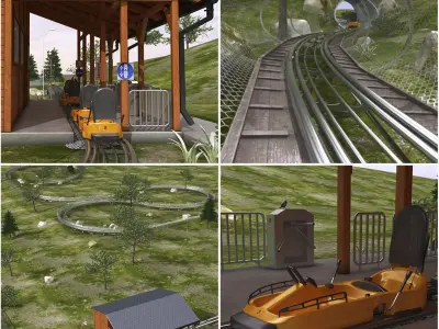  Mountain Coaster Parkour 