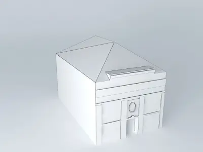 The Old Music Library Free 3D model