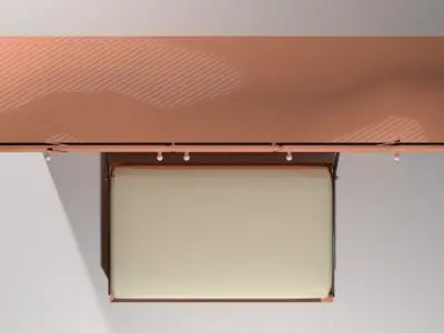 Bed - Murphy Bed 3D model