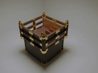 Podium from Spirited Away Free 3D model