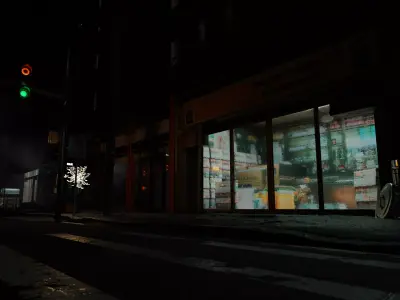 Storefront Asset Collection 3D model