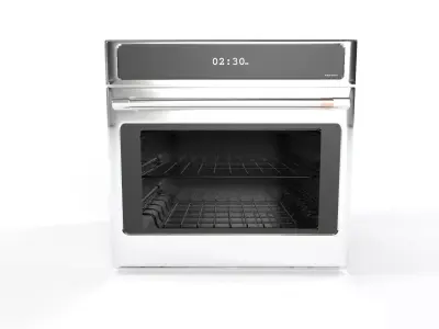 Cafe 30 inch Smart Single Wall Oven with Convection 3D model