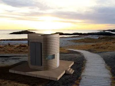 Design study of a marine refuge 3D model