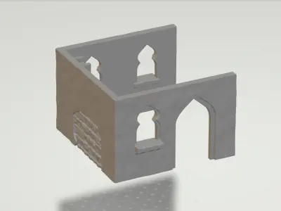 modular arabic building set -stl file- 3D print model