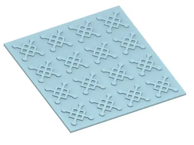 Classic Outdoor Tiles 3D print model