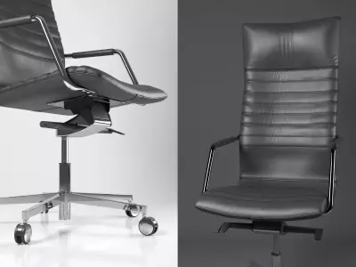 Tempo High Back 3D model