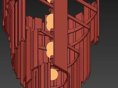 Empire Suspension Lounge 3D model