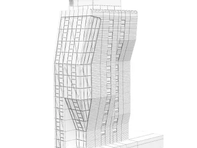 Building 515 W 23rd St New York 3D model