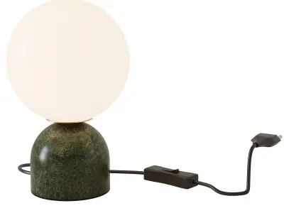 Nordic Bedside Marble Table Lamp 3D model