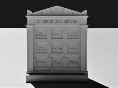 Haunted Mansion Exit Crypt 2 - Magic Kingdom 3D print model