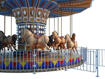 Carousel Ride  3D model
