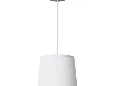 Savoy white chandelier base 3D model