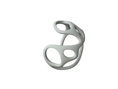 SciFi Cube Object No 39873 Low Poly Shape Texture
