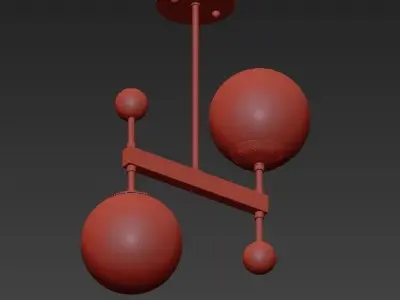 Libra Pendant 3D model