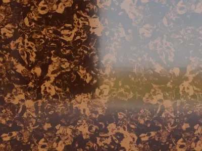 Light Modern Geometric Wood Inlay Parquet PBR Seamless Texture