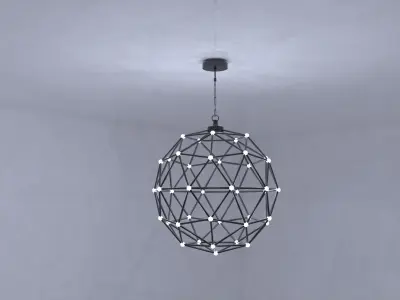 chandelier sphire 3D model