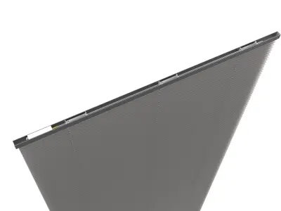 Aluminum shutters 3D model