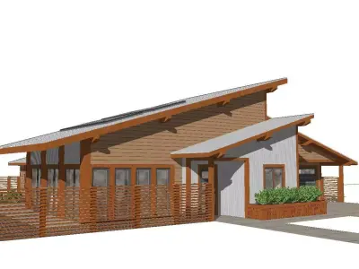 Creative Design-Holiday Cabin-036 3D model