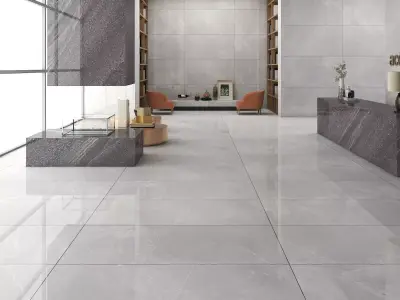 minimal interior scene with 3ds max and vray 3D model