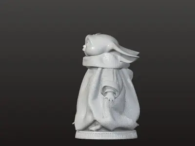 Grogu figure 10 cm 3D PRINT 3D print model