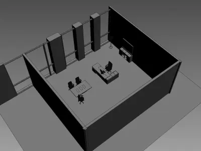 office interior md1299 a07 3D model