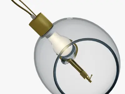 Imperium light wineglass 3D model