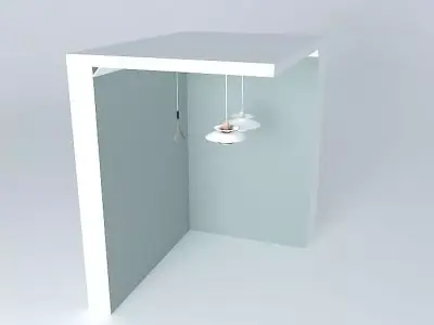 Scandanavian pendant lamps 3D model