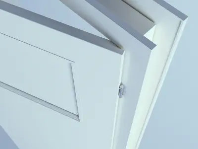White Door 41 3D model