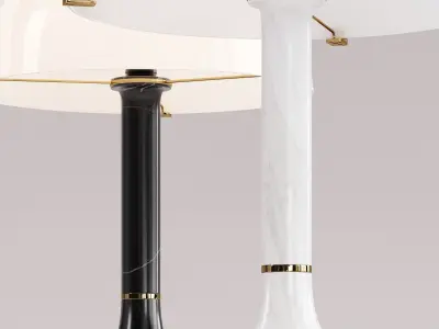 BLOOMSBURY TABLE LAMP by CTO Lighting  3D model