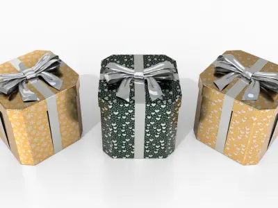  Gift Boxes - Glossy Finish Set 