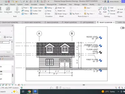  Detached Garage 3D 3D model