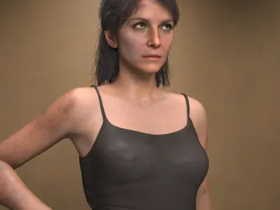 Survival Fighter Character and Outfit for Genesis 9