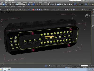 Man Hx3 Tail light 3D model