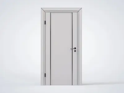 Doors Pack 4 Low-poly 3D model