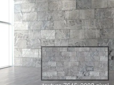 Marble with small veins Texture