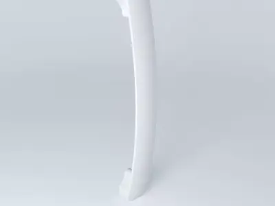 Rucica Rujz door handle 128 160mm Free 3D model