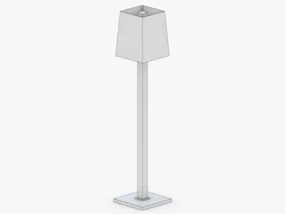 1432 - Floor Lamp Low-poly 3D model