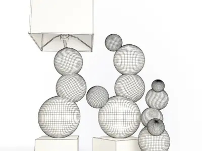 Floor Lamps Bubblebis 3D model