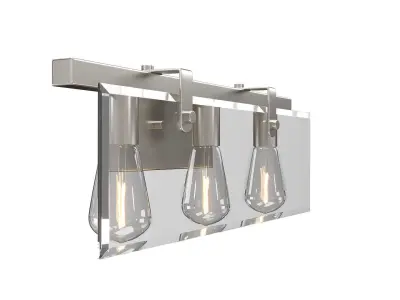 Progress Lighting Glayse 3-Light P300107 3D model