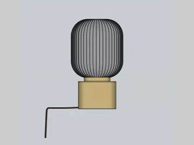 Table Lamp IKEA SOLKLINT 3D model