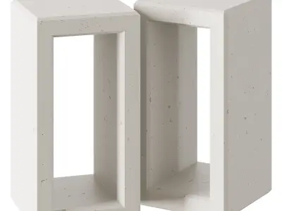 SIT OUTLINE garden lantern 3D model