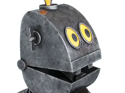 The Mystery of the Third Planet Robot 3D model