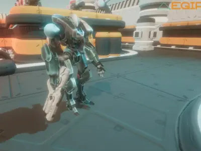 Aegiron Low-poly 3D model
