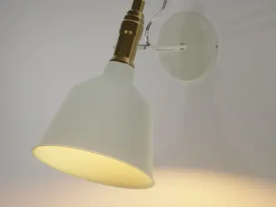 wall lamp 3D model 16