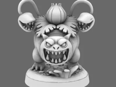 Space Orcs Maneater Vinewhip Attack Beast 3D print model